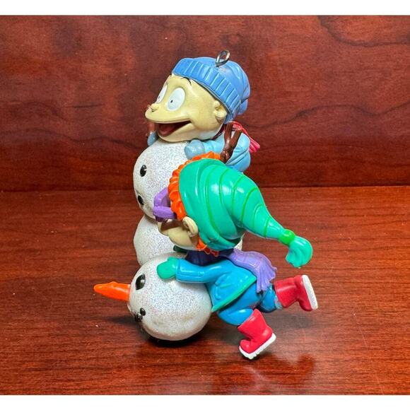 2002 Carlton Cards Rugrats Are The Coolest Friends Tommy Chuckie Tree Ornament - Picture 7 of 9